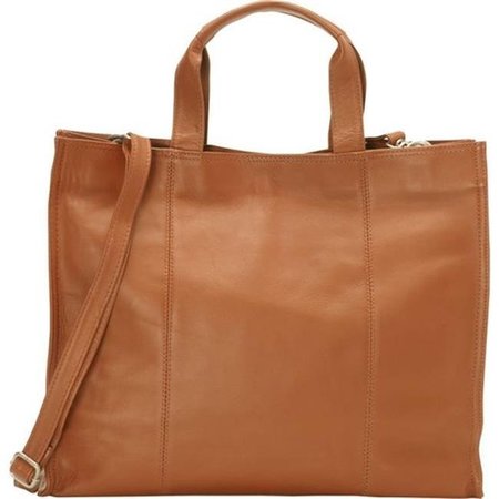 PIEL LEATHER Piel Leather 3091 Carry - All Tote - Saddle 3091